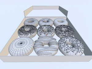 Donut 001 Model 3D