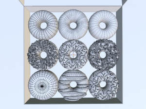 Donut 001 Model 3D