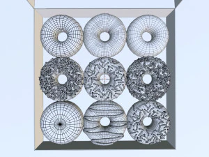 Donut 001 3D Model