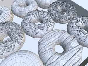 Donut 001 Model 3D
