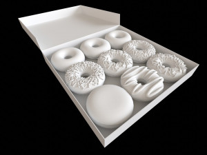 Donut 001 Model 3D