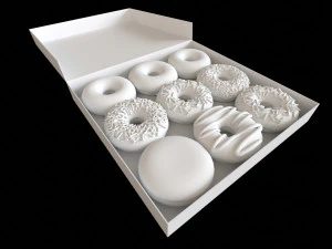 Donut 001 3D Model