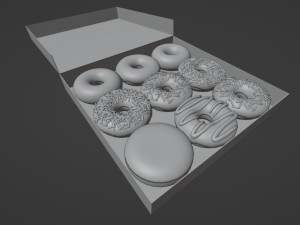 Donut 001 Model 3D