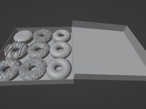 Donut 001 Model 3D