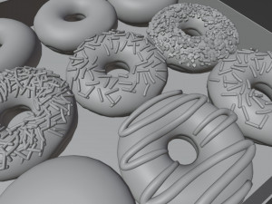 Donut 001 Model 3D