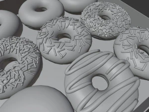 Donut 001 3D Model