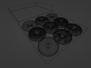Donut 001 3D Model