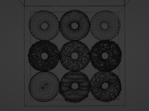 Donut 001 Model 3D