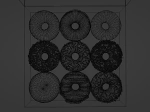 Donut 001 3D Model