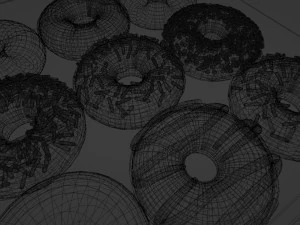 Donut 001 3D Model