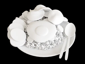Fried Rice Nasi Goreng 001 3D Model