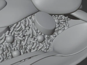 Fried Rice Nasi Goreng 001 3D Model