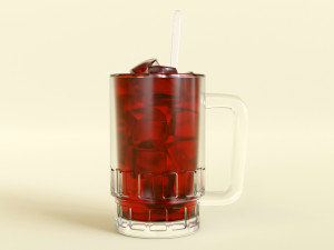 Ice Tea 001 Modello 3D