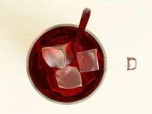 Ice Tea 001 3D Model