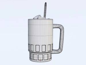 Ice Tea 001 3D Model