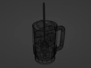 Ice Tea 001 3D Model