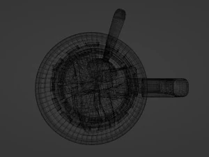Ice Tea 001 3D Model