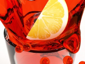 Ice Tea 002 3D Model