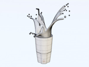Ice Tea 002 3D Model