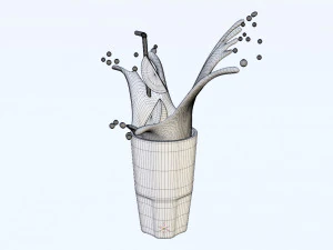 Ледяной чай 002 3D Модель