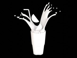 Ледяной чай 002 3D Модель