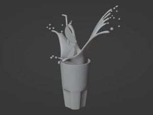 Ледяной чай 002 3D Модель