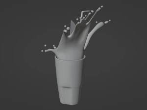 Ледяной чай 002 3D Модель