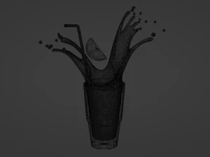 Ледяной чай 002 3D Модель