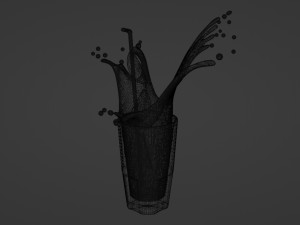 Ice Tea 002 3D Model