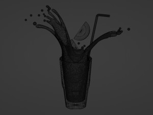 Ice Tea 002 3D Model