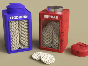 Kerupuk 001 Modelo 3D