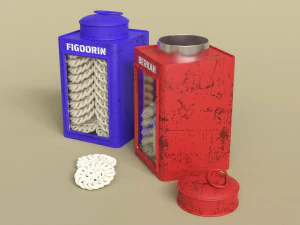 Kerupuk 001 3D Model