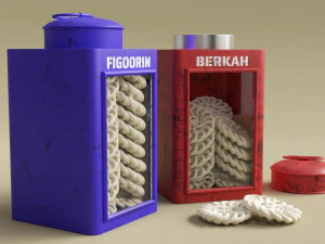 Kerupuk 001 3D Model