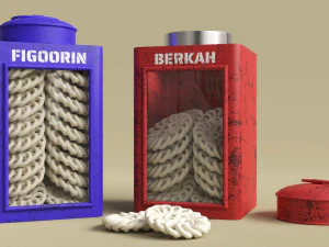 Kerupuk 001 3D Model