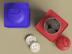 Kerupuk 001 3D Model