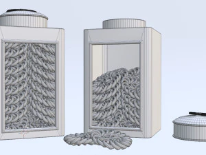 Kerupuk 001 3D Model