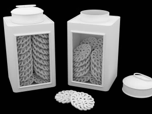 Kerupuk 001 3D Model