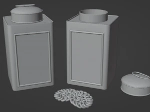 Kerupuk 001 3D Model