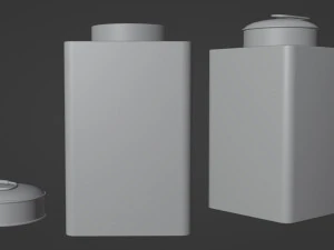 Kerupuk 001 3D Model