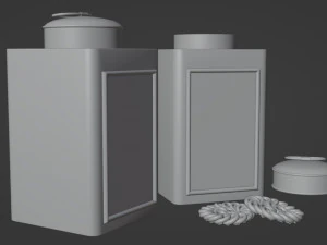 Kerupuk 001 3D Model