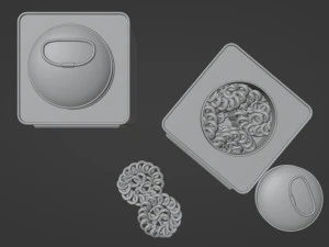 Kerupuk 001 3D Model