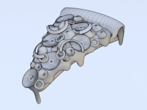 Pizza 001 Modèle 3D