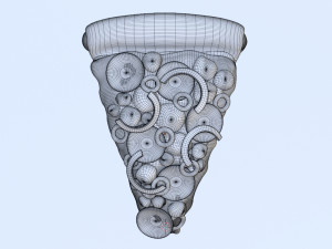 Pizza 001 Modèle 3D