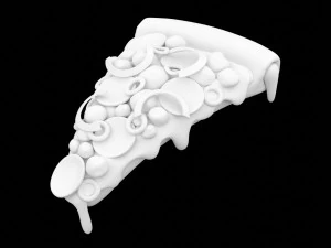 Pizza 001 3D Model