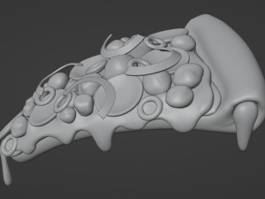 Pizza 001 Modèle 3D