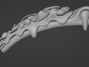 Pizza 001 3D Model
