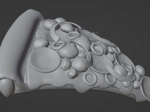 Pizza 001 Modèle 3D