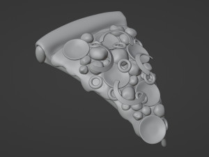 Pizza 001 Modèle 3D
