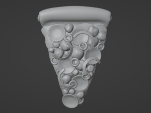 Pizza 001 Modèle 3D