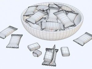 Candy 001 3D Model